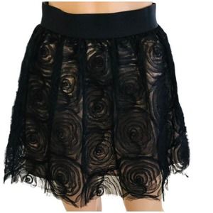 Tulle Mini Skirt- Size Small